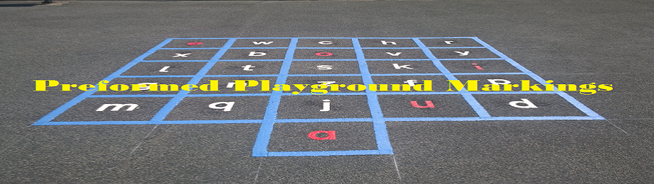 Preformed Playground Markings
